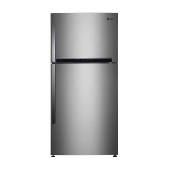 LG 2 DR TOP MOUNT FREEZER REFRIGERATOR (NOBLE STEEL) GR-M762HSHM
