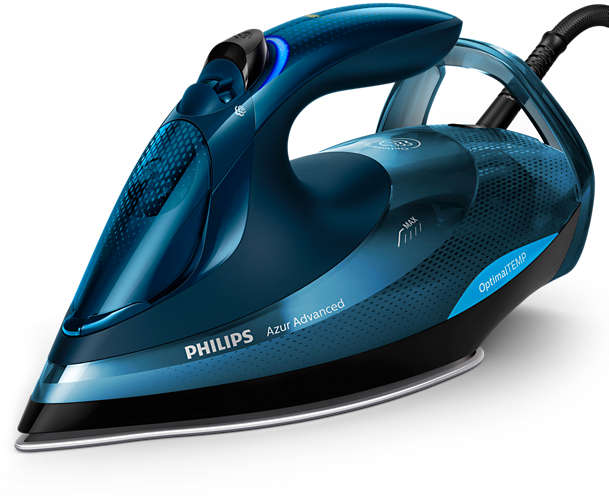 PHILIPS AZUR ADVANCED STEAM IRON OPTIMALTEMP TECHNOLOGY GC4938/20