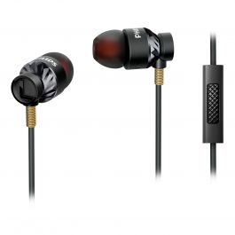 PHILIPS SHE5300 HEADPHONES W MIC (BLACK) SHE5305BK/00