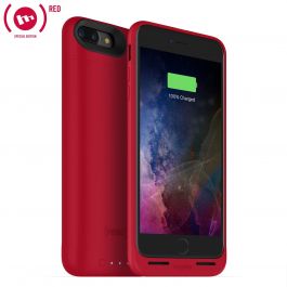 MOPHIE JUICE PACK AIR 2420MAH WIRELESS IPHONE 7 PLUS BATTERY CASE (RED)
